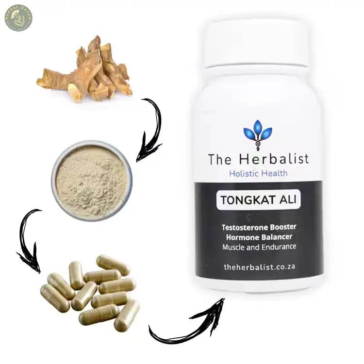 Herbal Haven Tongkat Ali energy boosting herbal supplements for testosterone and muscle support