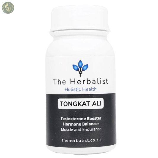 Tongkat Ali Herbal Supplement Bottle by Herbal Haven for energy boosting herbal supplements and muscle endurance